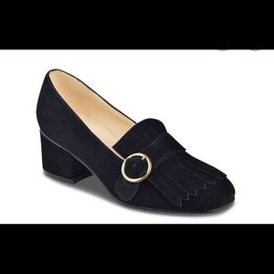Marc Fisher Mabel: Suede Loafer-inspired Heels